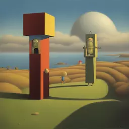 a character by Paul Corfield