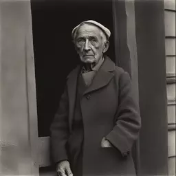 a character by Paul Strand