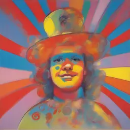 a character by Peter Max
