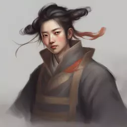 a character by Qing Han