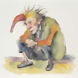 a character by Quentin Blake
