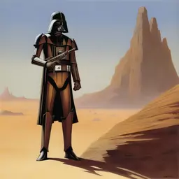 a character by Ralph McQuarrie