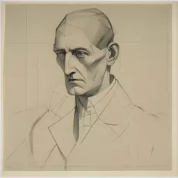 a character by Raymond Duchamp-Villon