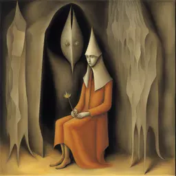a character by Remedios Varo