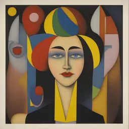 a character by Richard Lindner