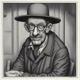 a character by Robert Crumb