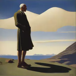 a character by Rockwell Kent