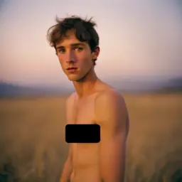 a character by Ryan McGinley