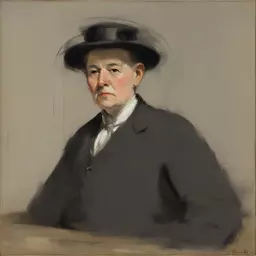 a character by Sir James Guthrie
