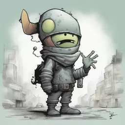 a character by Skottie Young
