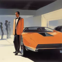 a character by Syd Mead
