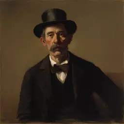 a character by Thomas Eakins