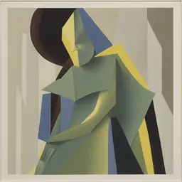 a character by Tomma Abts