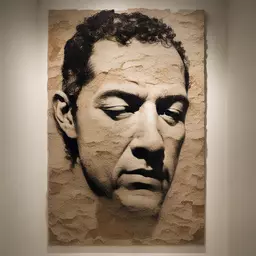 a character by Vhils