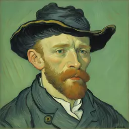 a character by Vincent Van Gogh