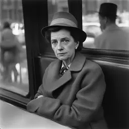 a character by Vivian Maier