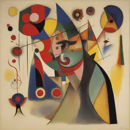 a character by Wassily Kandinsky