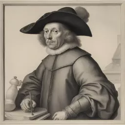 a character by Willem van Haecht