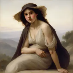 a character by William-Adolphe Bouguereau