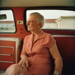 a character by William Eggleston