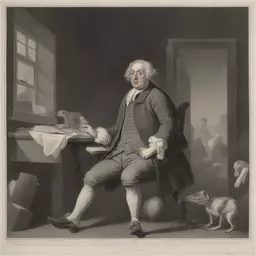 a character by William Hogarth