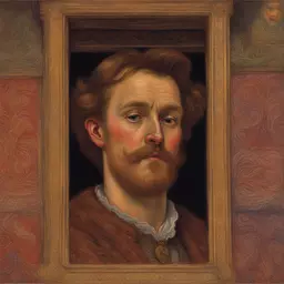 a character by William Holman Hunt