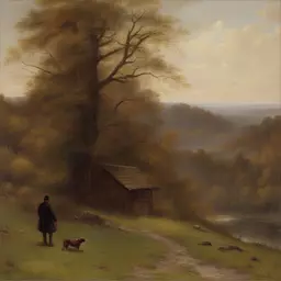 a character by Worthington Whittredge