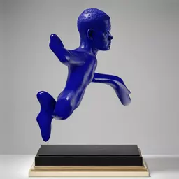a character by Yves Klein