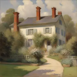 a house by Abbott Fuller Graves