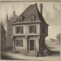 a house by Adriaen van Outrecht