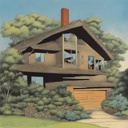 a house by Al Feldstein