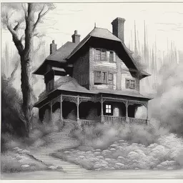 a house by Al Williamson