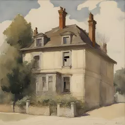 a house by Albert Benois