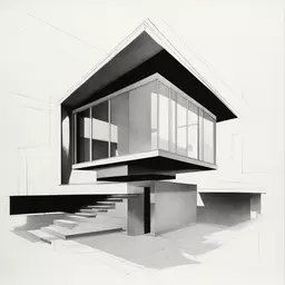 a house by Albert Koetsier