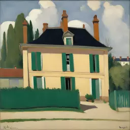 a house by Albert Marquet