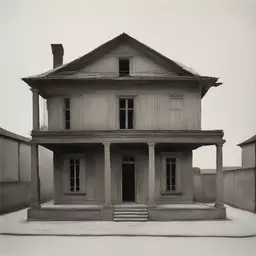 a house by Alberto Giacometti