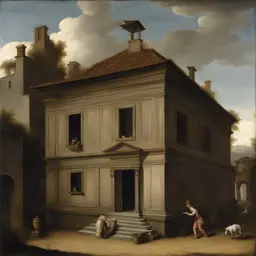 a house by Alessandro Allori