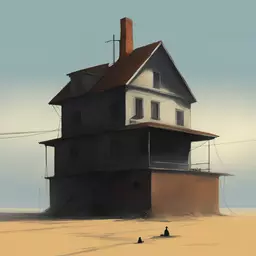 a house by Alex Andreev