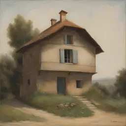 a house by Alexandre Antigna