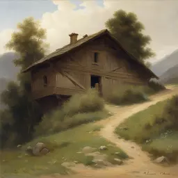 a house by Alexandre Calame