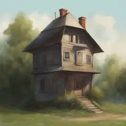 a house by Alexis Gritchenko