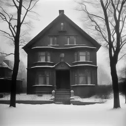 a house by Alfred Eisenstaedt