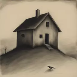 a house by Alfred Kubin