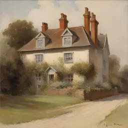 a house by Alfred Parsons