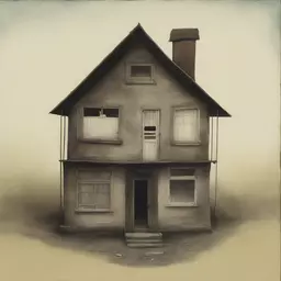 a house by Alice Rahon