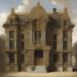a house by Andre-Charles Boulle