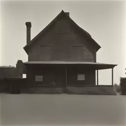a house by Andre De Dienes