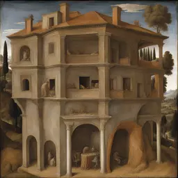 a house by Andrea Mantegna