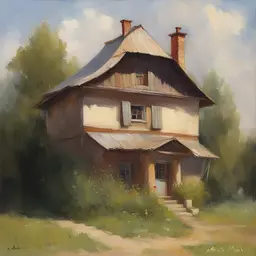 a house by Andrei Markin