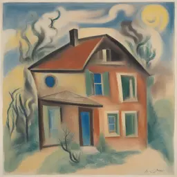 a house by André Masson
